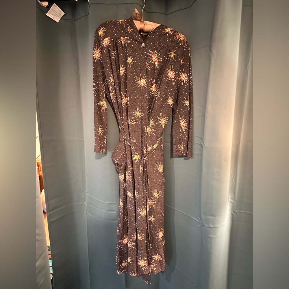 Vintage Starburst Prince Robes Dressing Gown - Picture 3 of 4